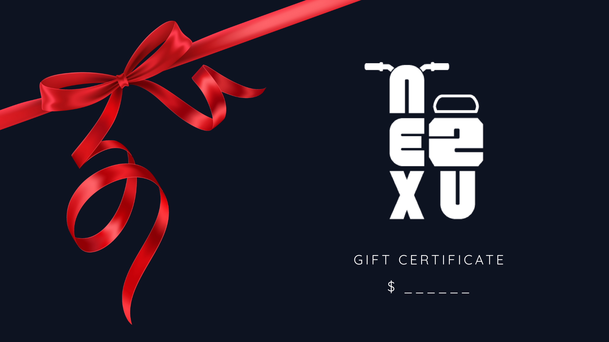 Nex2u Sidecars Gift Card