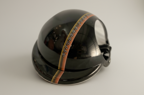retro dog helmet